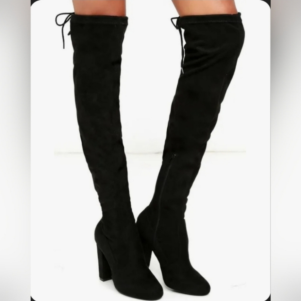 Lulu's Thigh High Boots sz 8.5